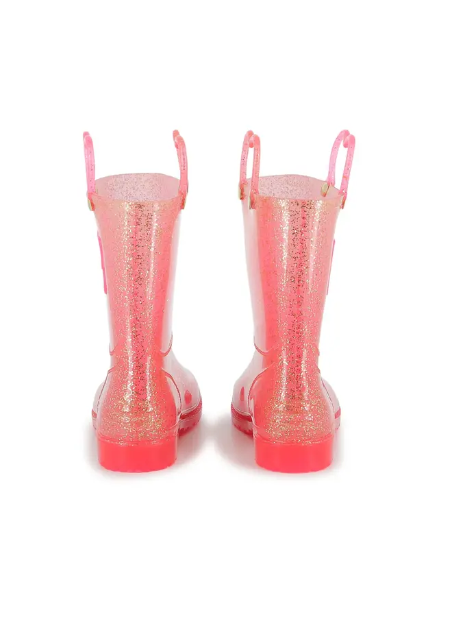 Rubberen Laarzen Billi Roze
