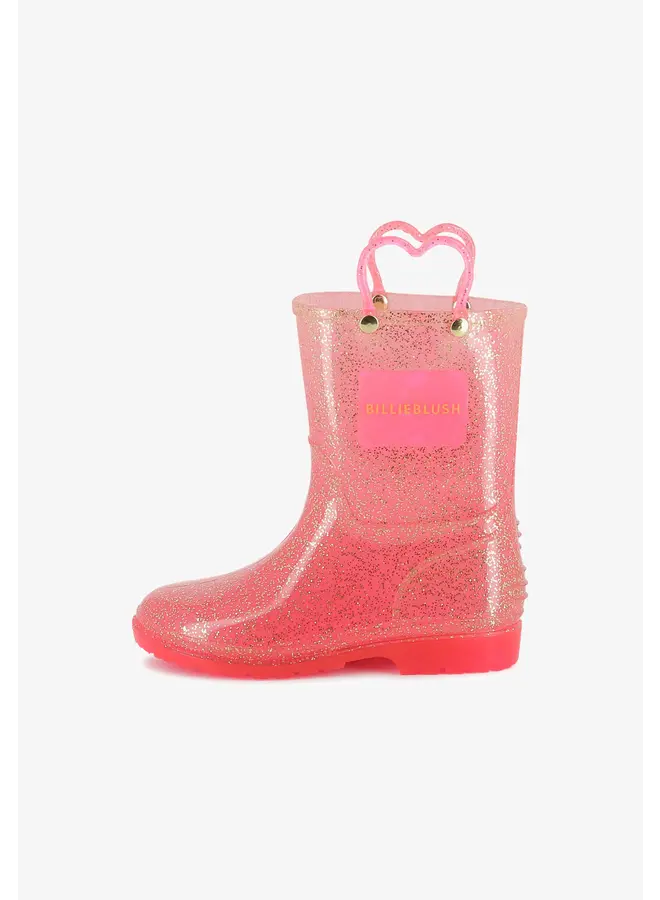 Rubberen Laarzen Billi Roze