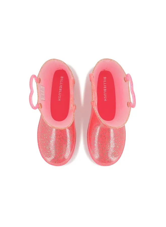 Rubberen Laarzen Billi Roze
