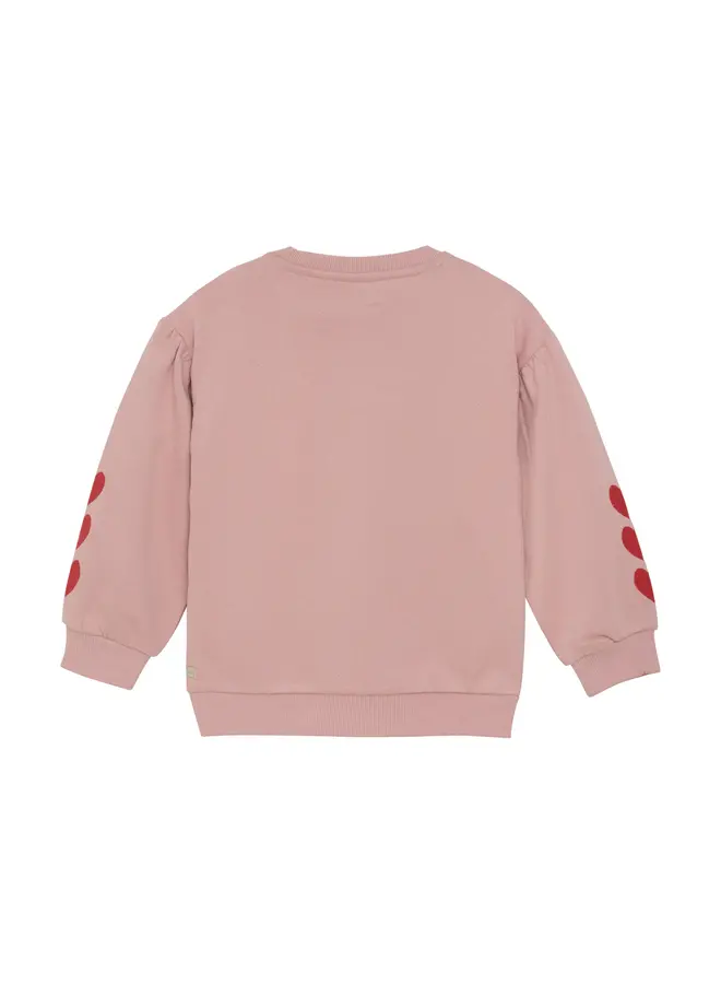 Sweater heart embroidery