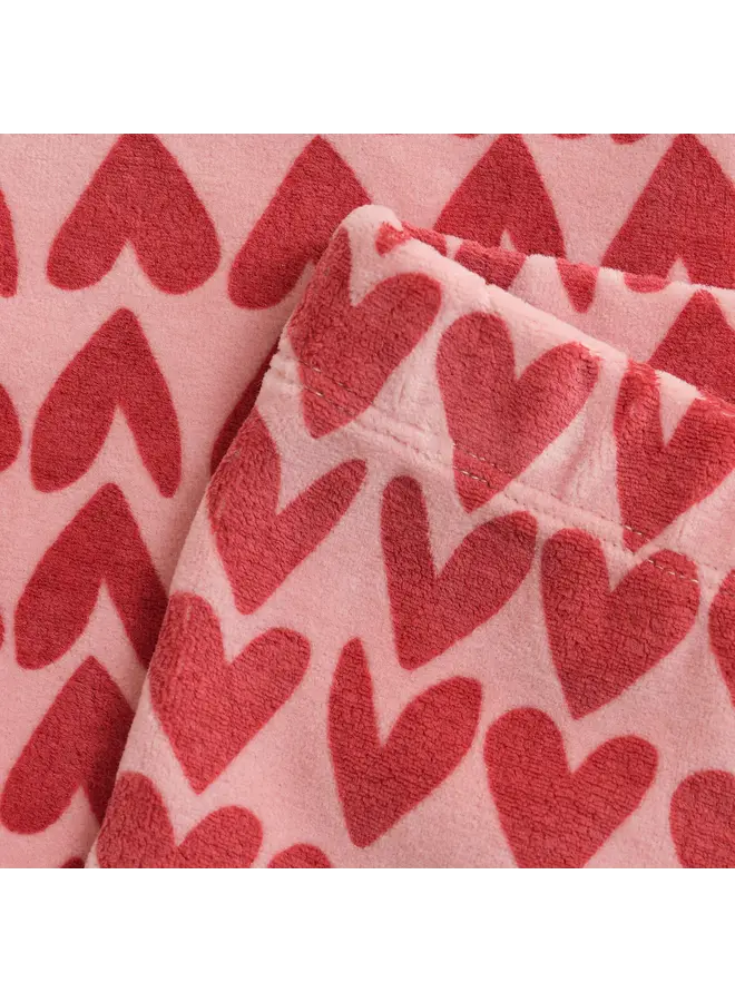 Flared heart pants