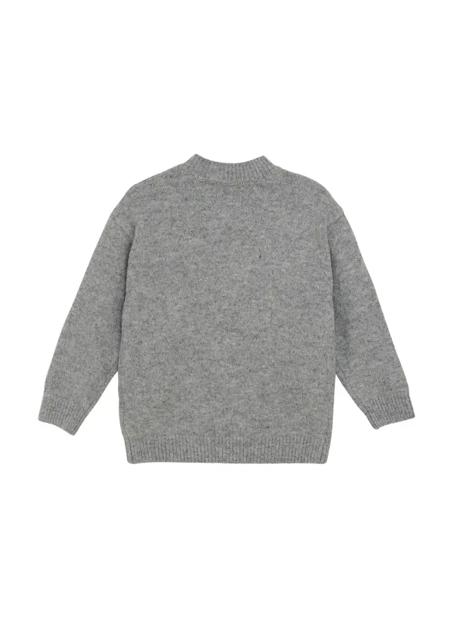 Knitted sweater heart
