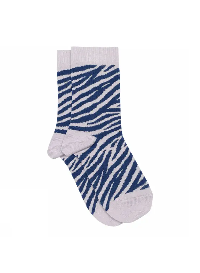 Zebra Socks 4111 Cloud Lilac