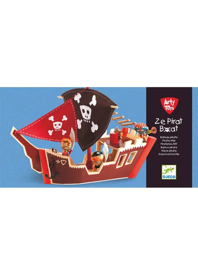 Djeco ze pirat boat