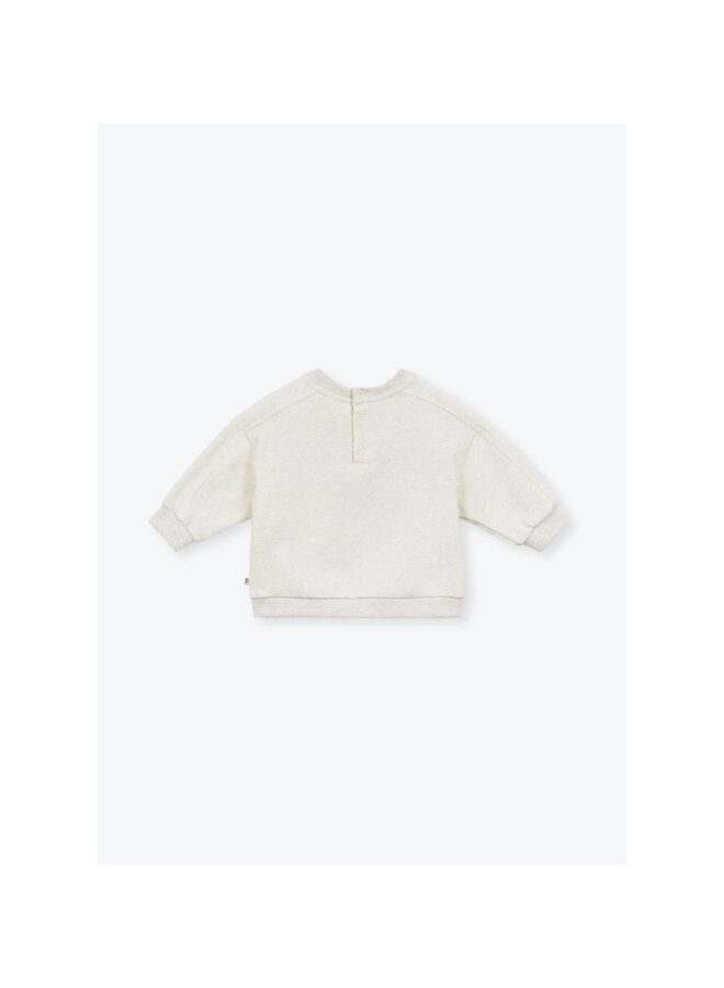 Sweater Bebe Oiseaux Sable Chine