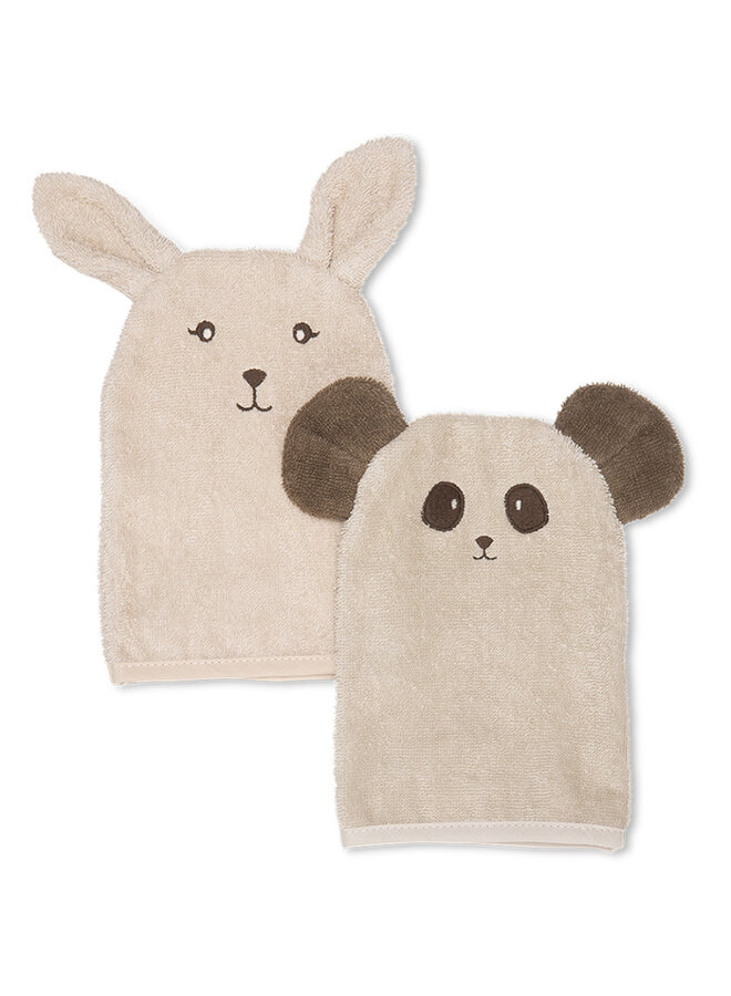 Washand Bunny en Panda