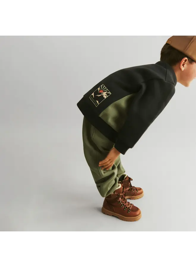 Sweater Block Ellis Dk Navy