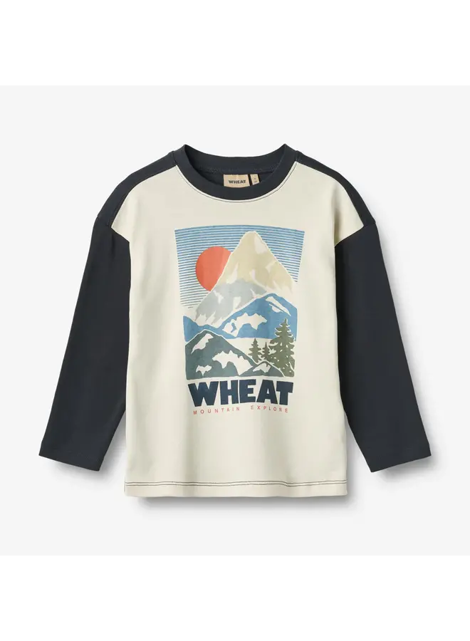 T-shirt LS Beck Eggshell