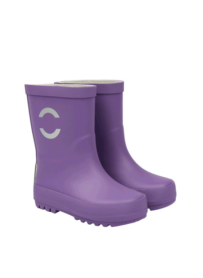 Regenlaarzen wellies solid deep lavender