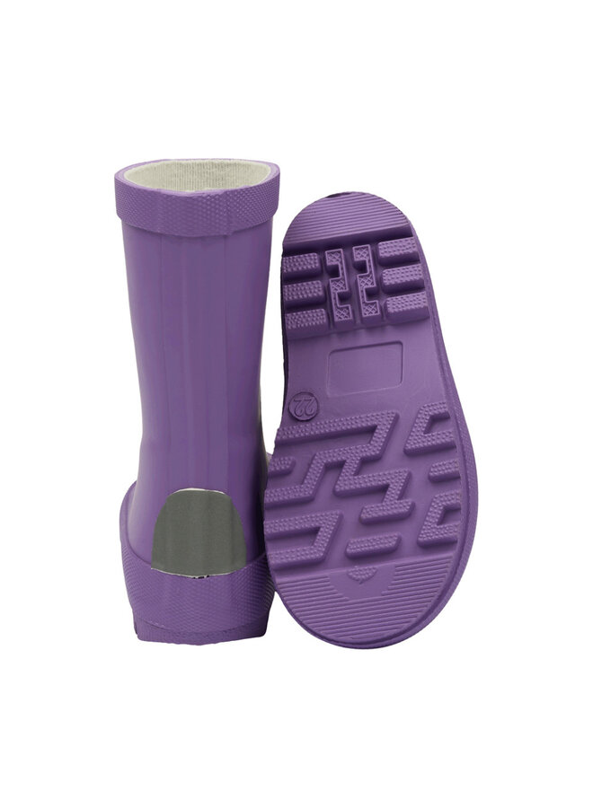 Regenlaarzen wellies solid deep lavender