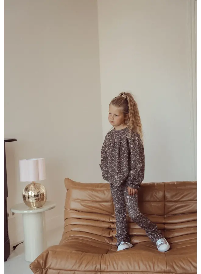 Lilly Legging Flared Flowerprint