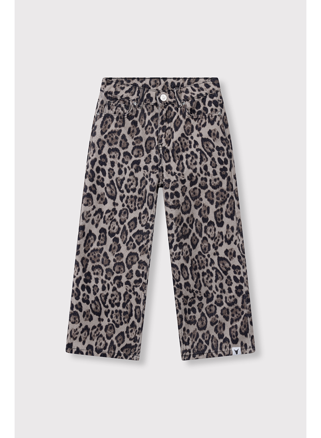 Woven Wide leg Jaguar Denim Pants