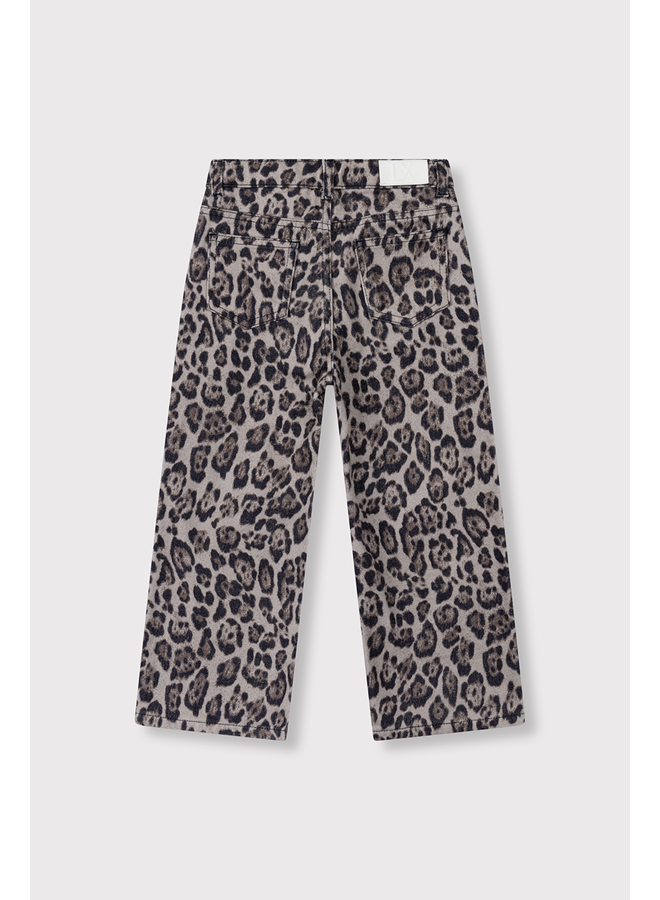 Woven Wide leg Jaguar Denim Pants