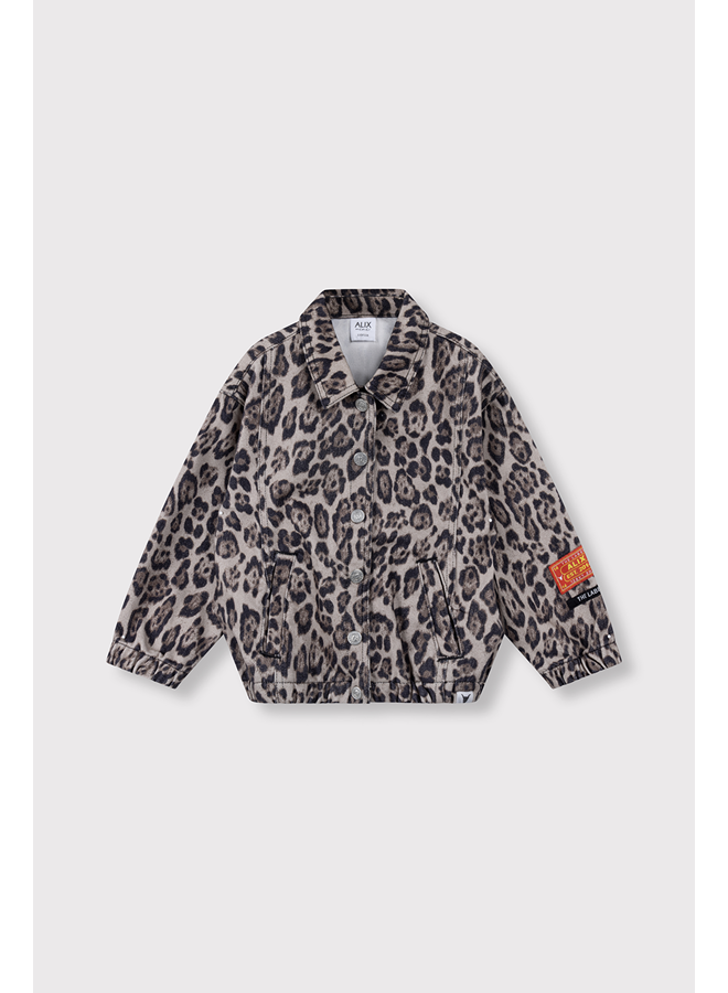 Woven Jaguar Denim Jacket