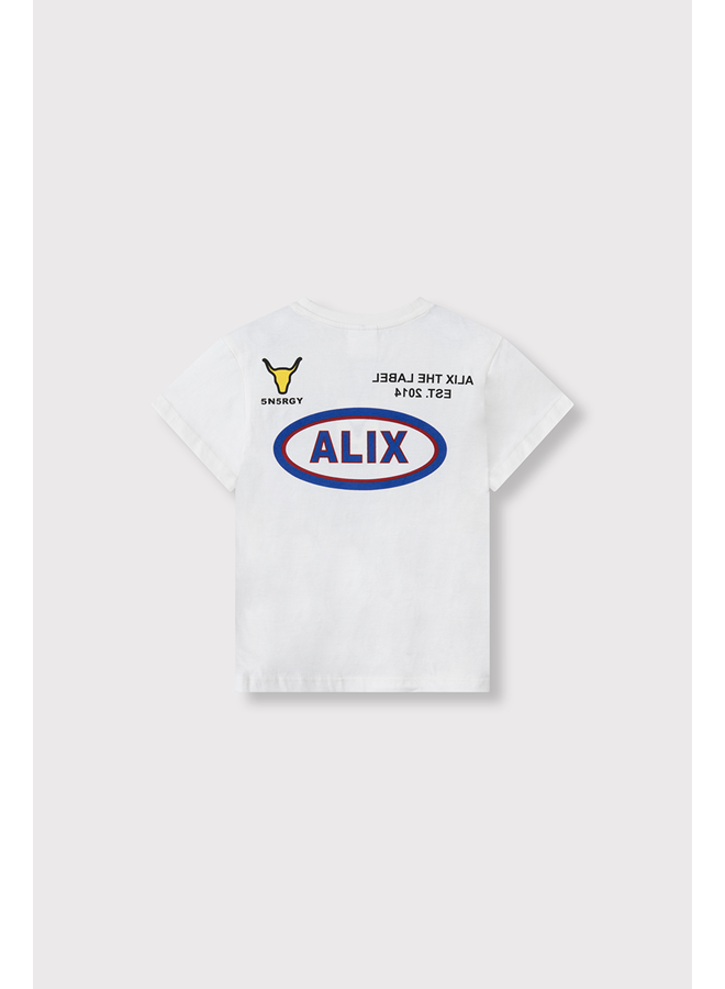 Knitted Sports Artwork T-shirt