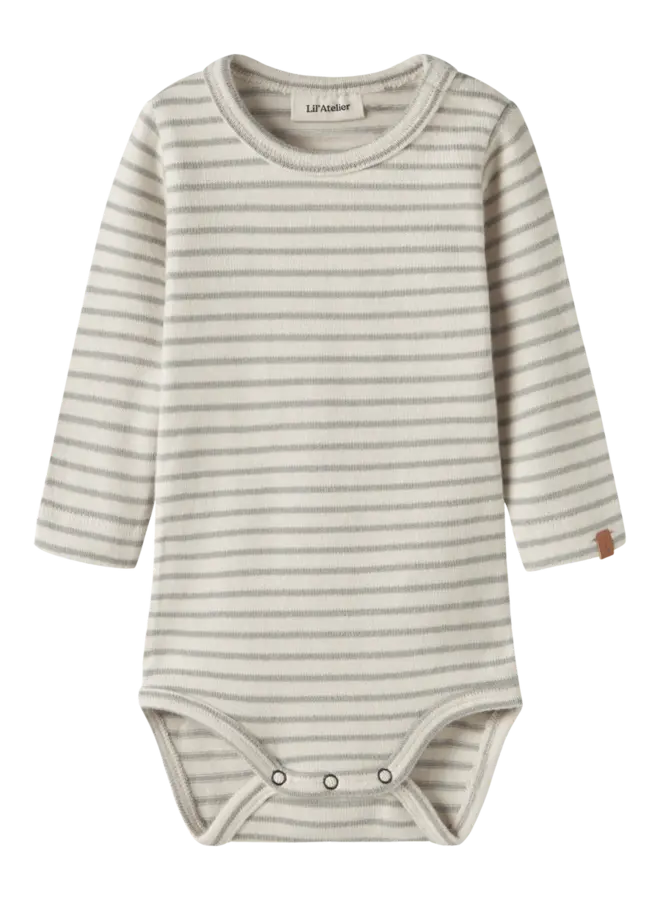 NBMThoro Keo LS Slim Body Turtledove/pigeon