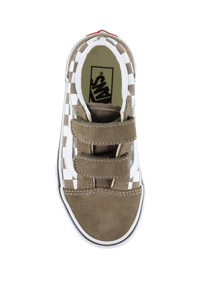 Old skool v color theory checkboard walnut