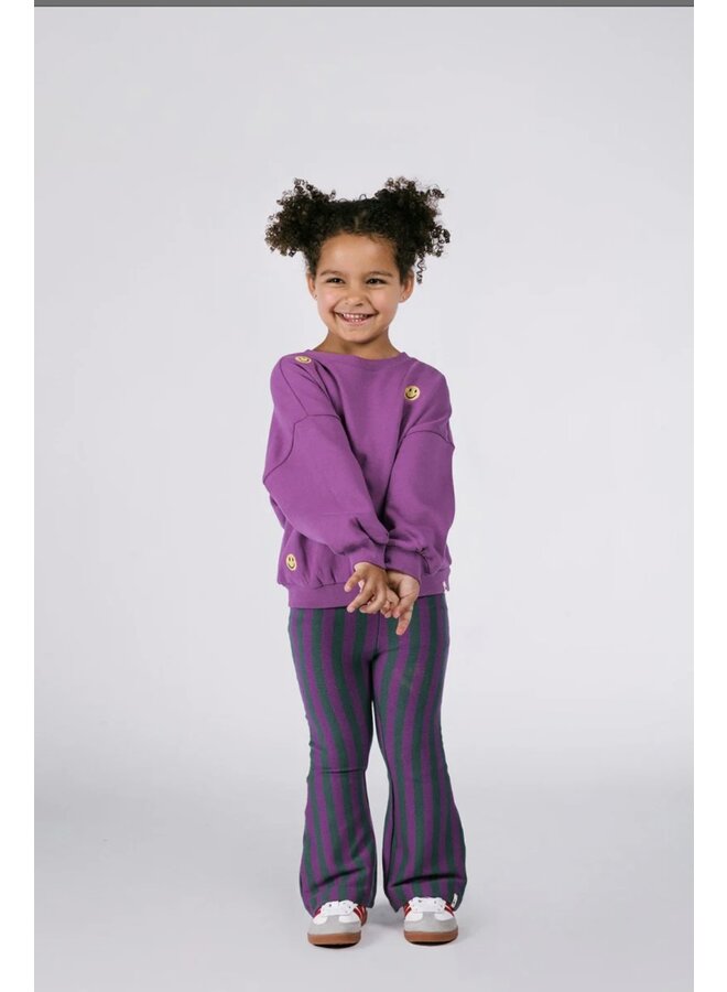 Nena Flared Pants Jasper Stripes