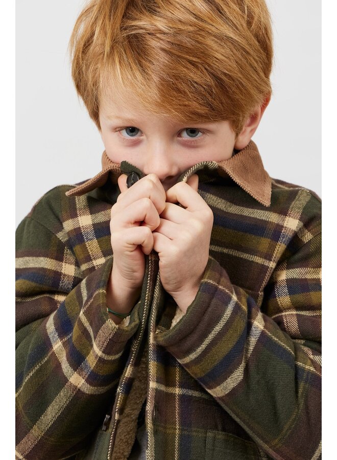 Jas Arsene Tartan Vert