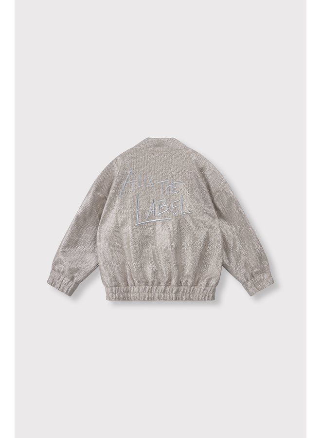 Knitted Silver Bomber