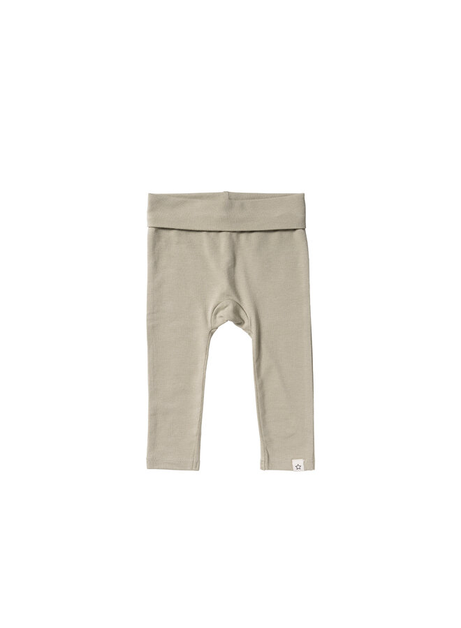 Fitted Pants Solid Elm