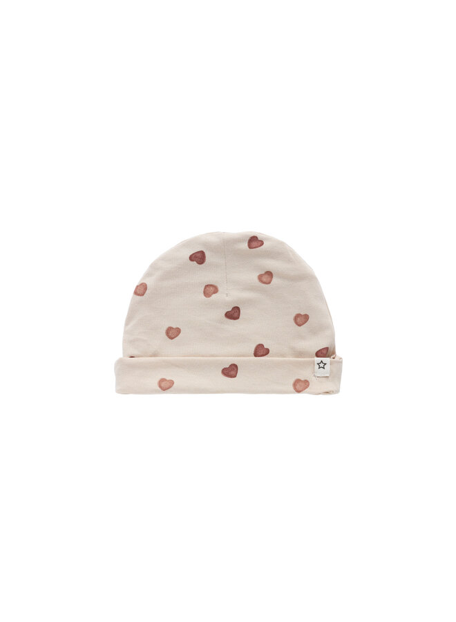 Newborn Hat Candy Oyster Gray