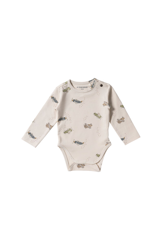 Fitted Romper Avion Birch
