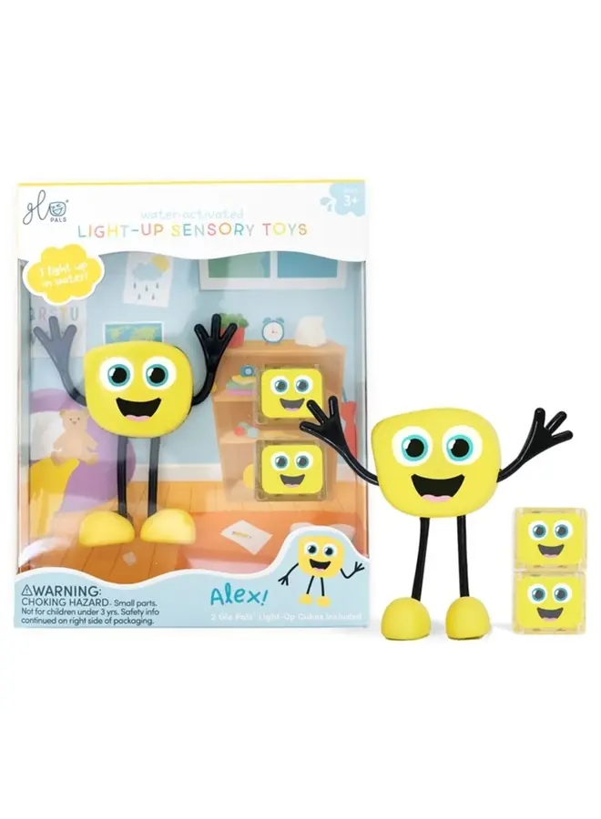 GloPals characters Alex