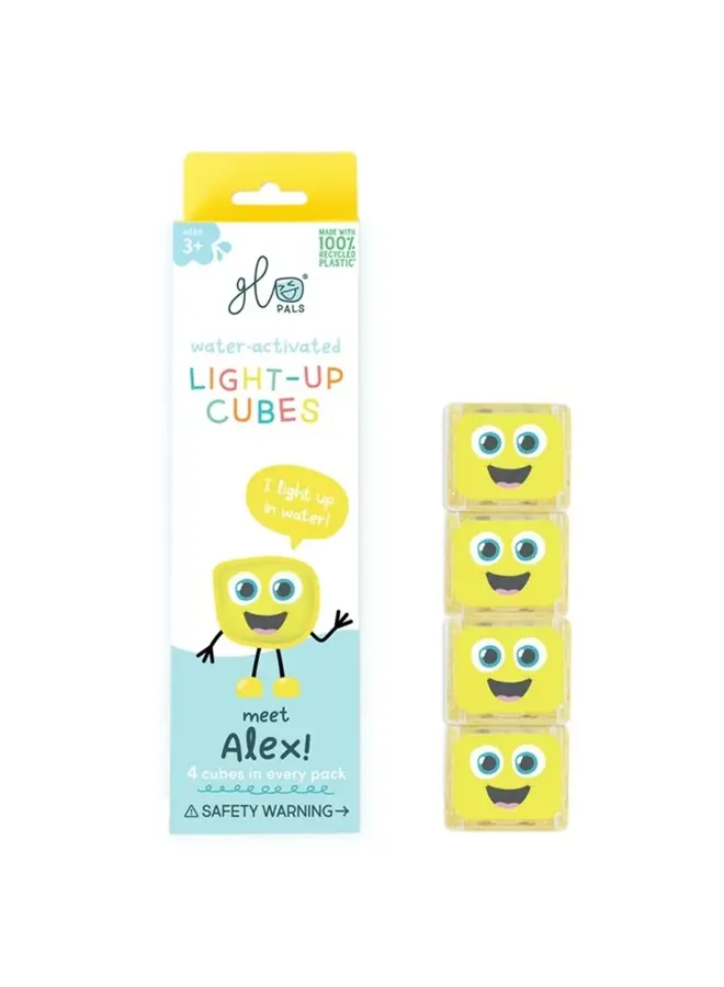 GloPals cubes Alex Geel