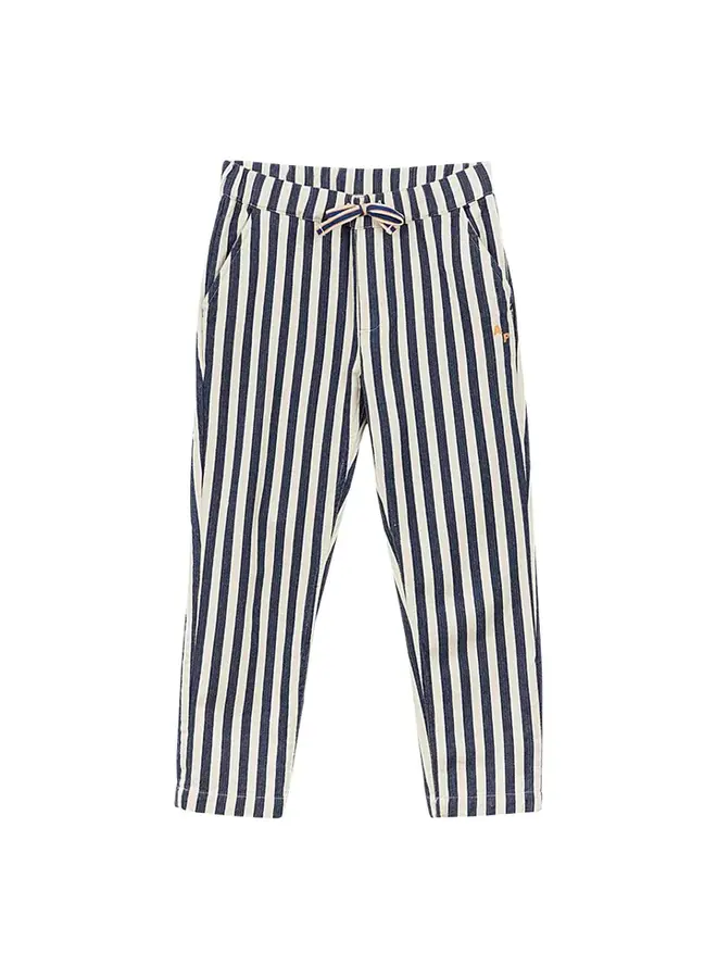Pantalon Rayures Navy