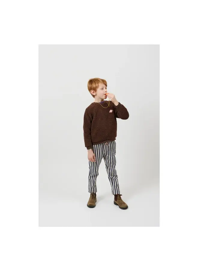 Pantalon Rayures Navy
