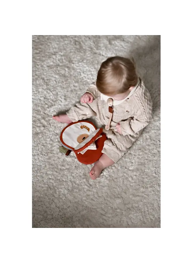 Fabric Book - Red Apple