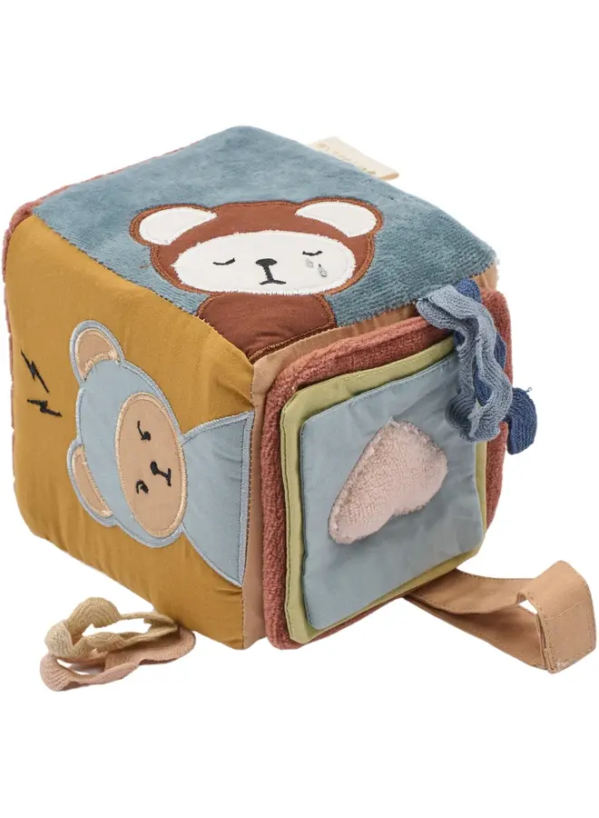 Fabric Cube - Bob has feelings