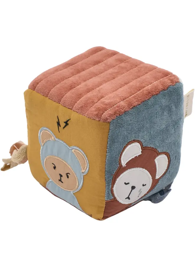 Fabric Cube - Bob has feelings