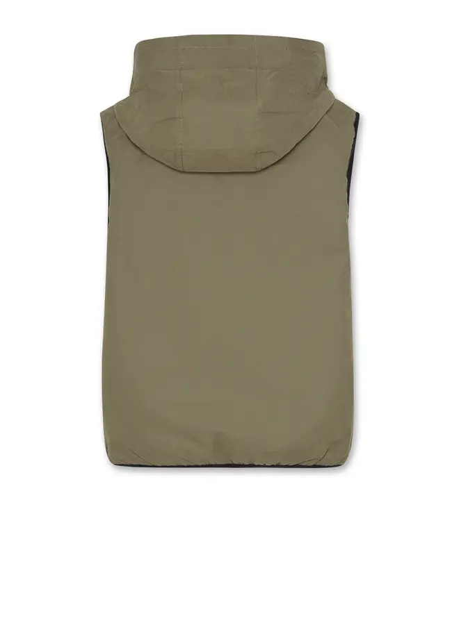 Teddy reversible bodywarmer-olive