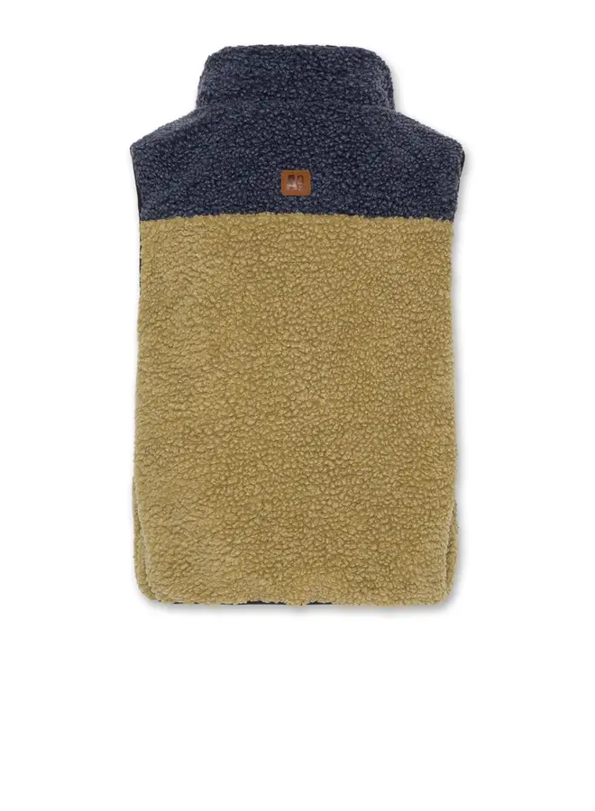 Teddy reversible bodywarmer-olive