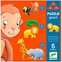 Puzzel Safaridieren - 4/6/9/ st.