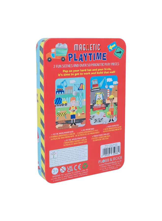 Magnetic playtime tools