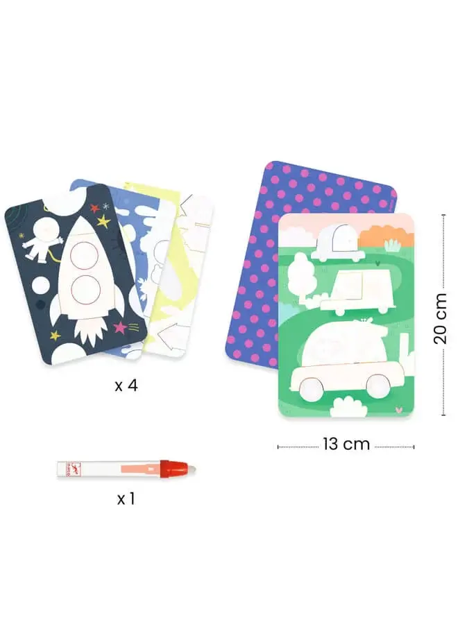 Magisch kleuren - Op weg