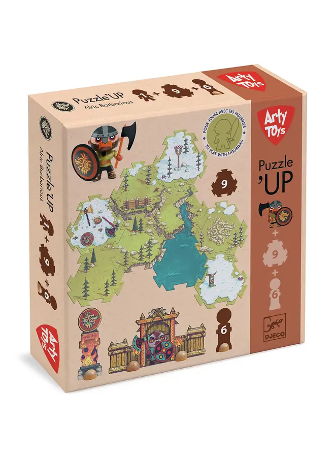 Vloerpuzzel Alric Barbarious