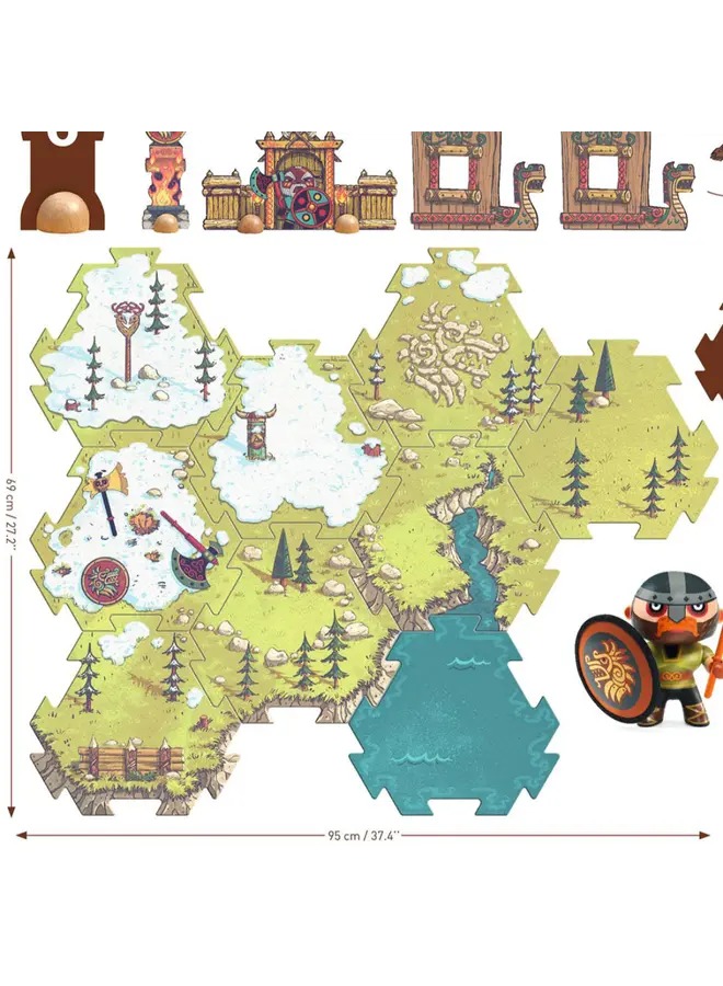 Vloerpuzzel Alric Barbarious