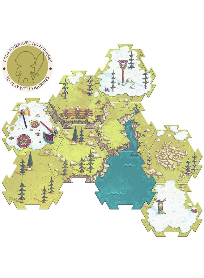 Vloerpuzzel Alric Barbarious