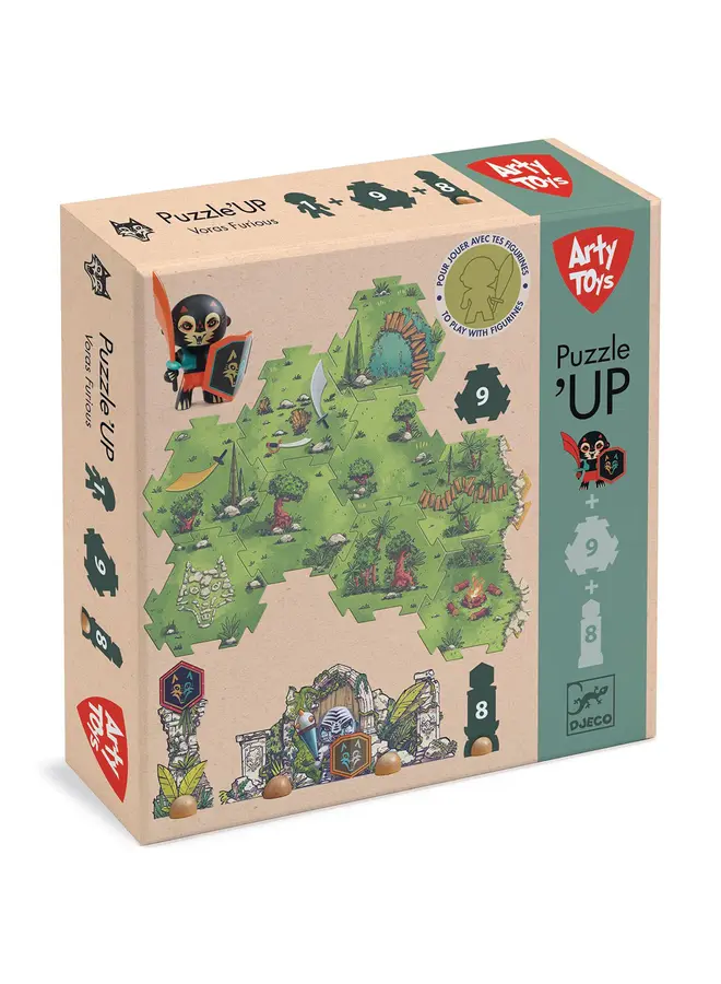 Vloerpuzzel Voras Furious