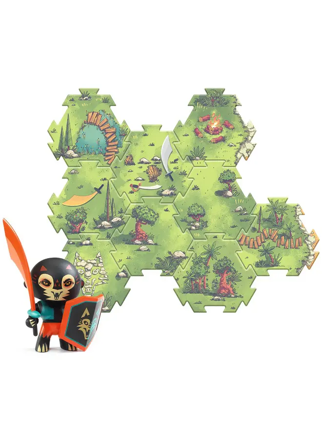 Vloerpuzzel Voras Furious