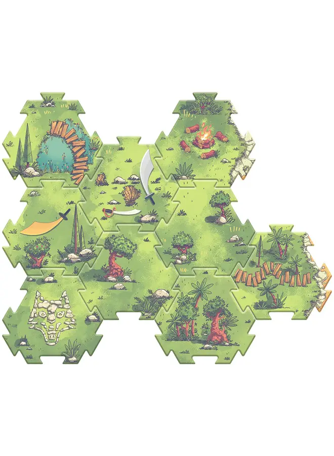 Vloerpuzzel Voras Furious