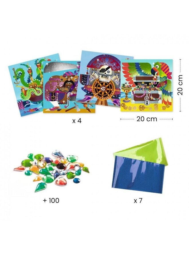 Knutselset Metaal en Steentjes Klaar om te enteren!