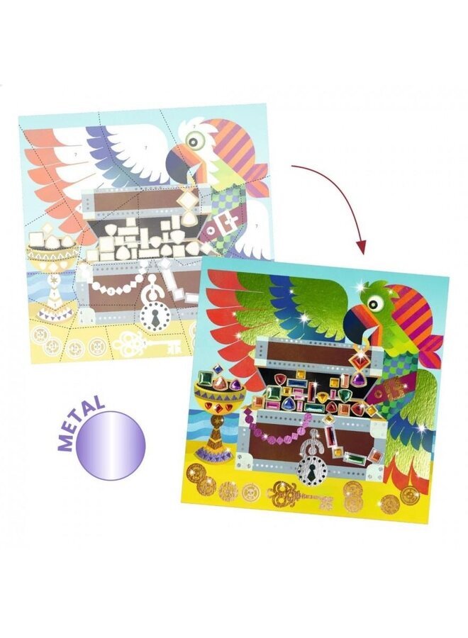 Knutselset Metaal en Steentjes Klaar om te enteren!