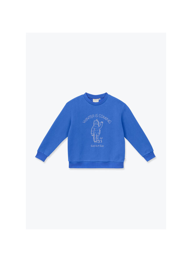 Sweat Grizzli Kobalt