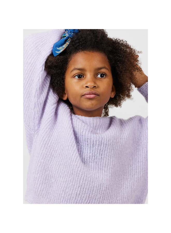 Cardigan Tricot Parme