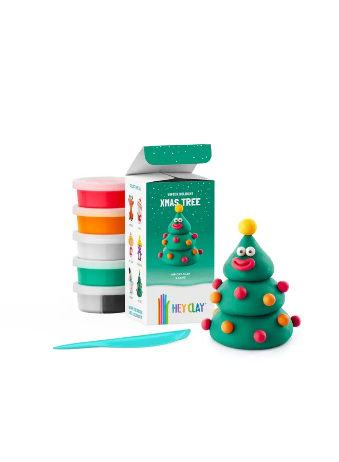 Hey clay xmas tree